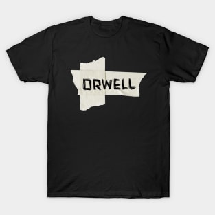 Orwell, Tape, George Orwell T-Shirt